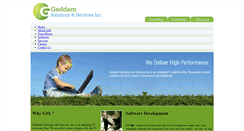 Desktop Screenshot of geddaminc.com