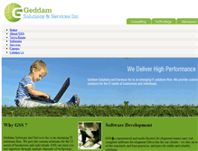 Tablet Screenshot of geddaminc.com